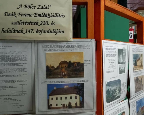 Deák Ferenc Emlékkiállítás a Könyvtárban