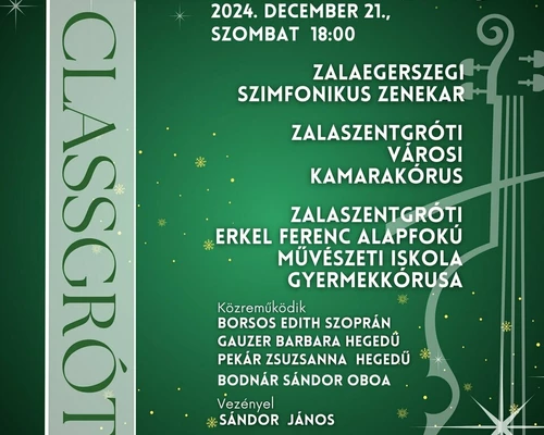 Classgrót karácsonyi koncert