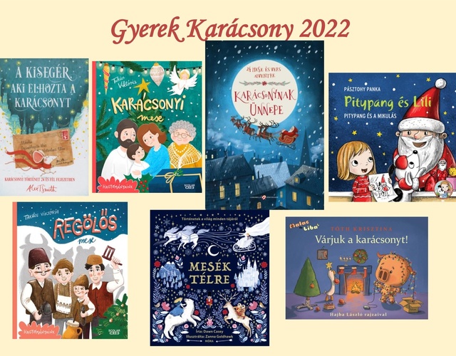 Gyerekkönyvek Karácsonyra 2022